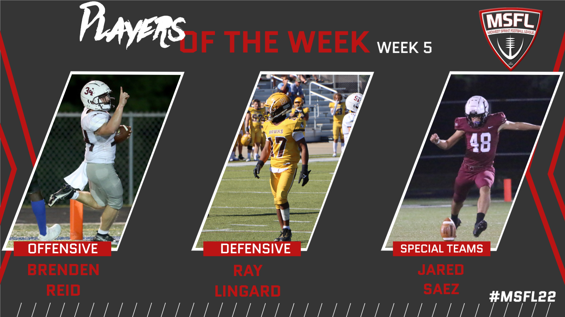Bellarmine, Calumet, and Quincy claim Rivalry Week Player of the Week honors