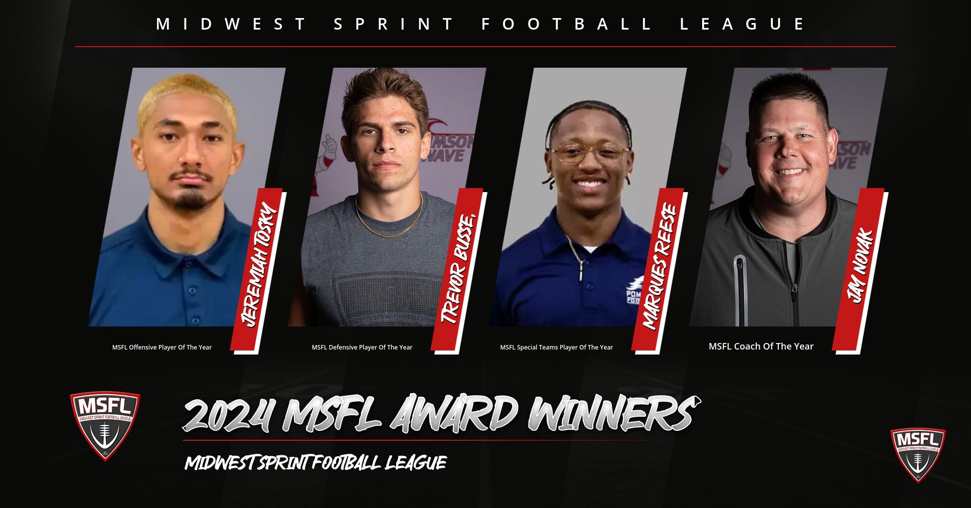 Midwest Sprint Football League Announces 2024 Postseason Honors