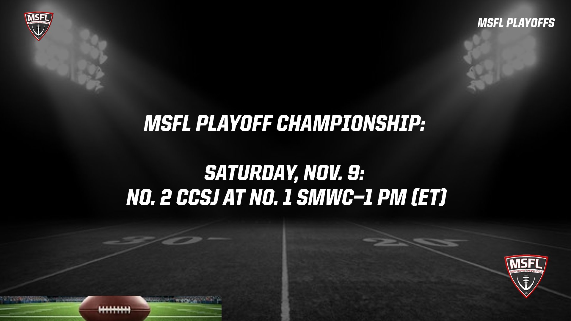 SMWC Hosts Calumet College of St. Joseph For 2024 MSFL Championship On Saturday