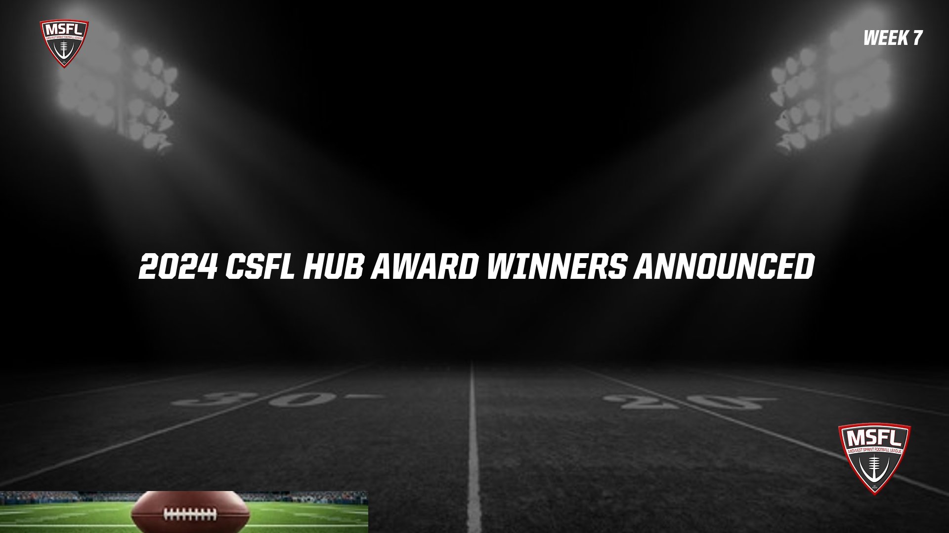 Tony Medrueno Headlines MSFL Representatives On CSFL Hub Postseason Teams